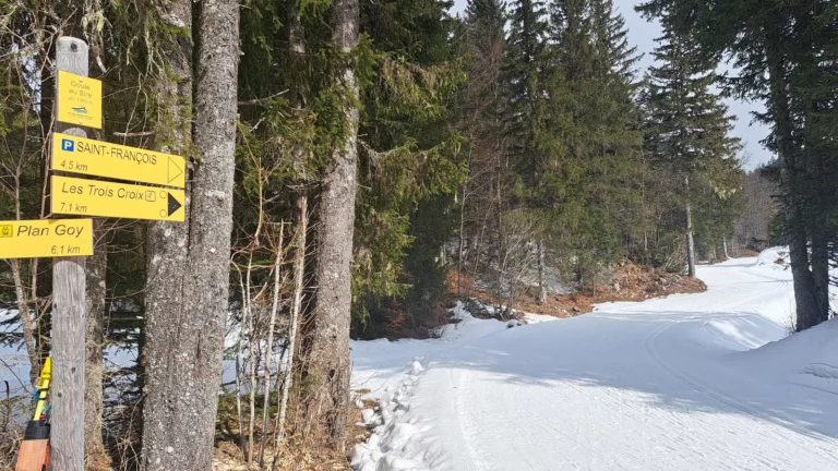 Balisage des pistes nordiques